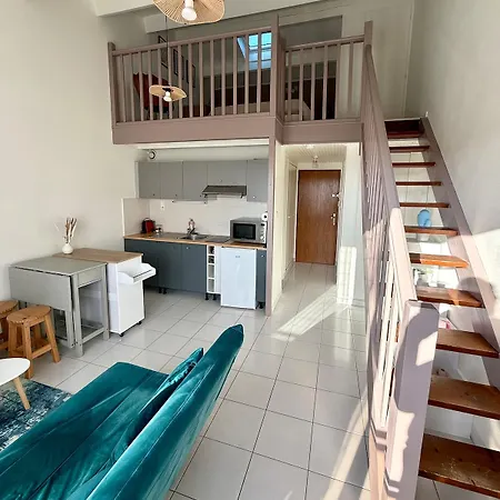 Studio Mezzanine- 10 Min Plage- Parking Gratuit Apartment *